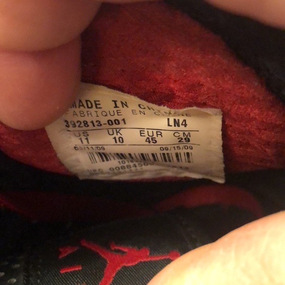 Mens Air Jordan Alpha 1 Varsity Red  Size 11 - Picture 8 of 9